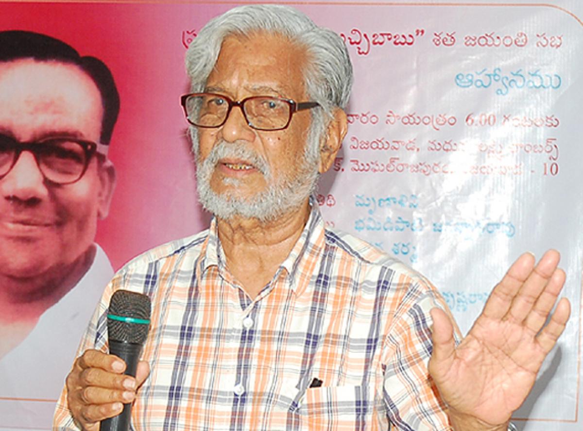 Butchi Babu’s centenary begins